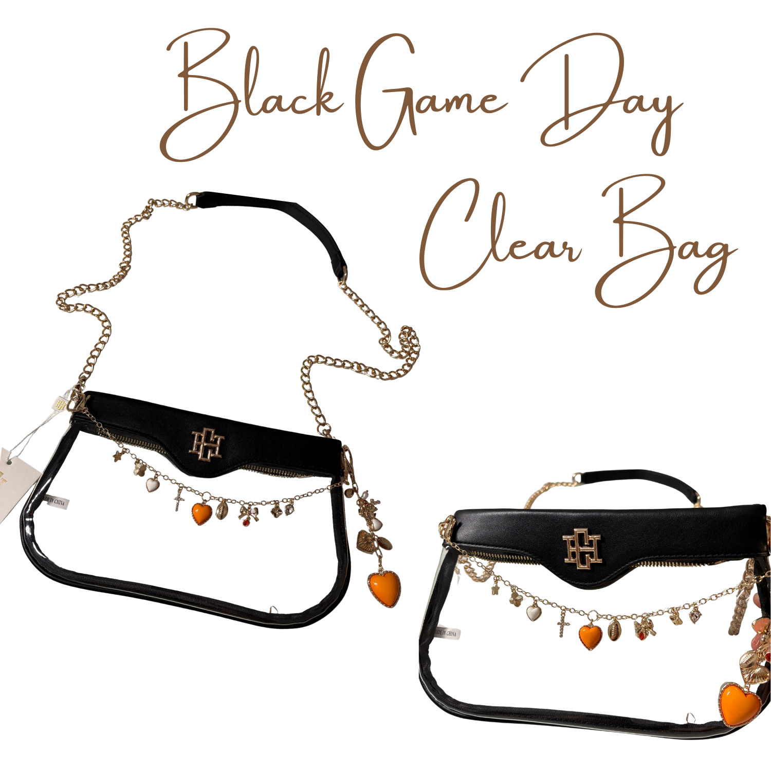 Clear Rectangle Stadium Bag