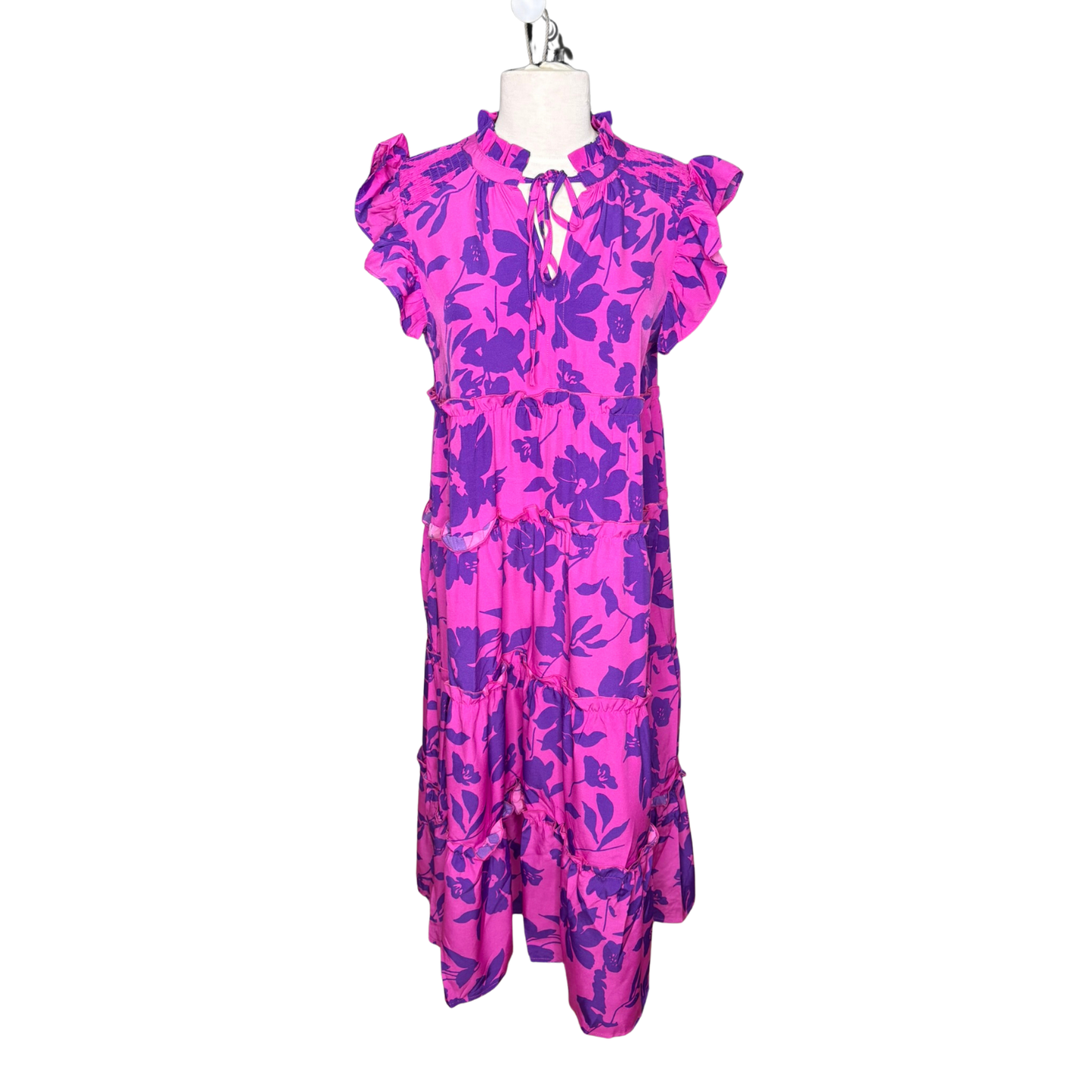 Sunday Bloom Ruffle Dress