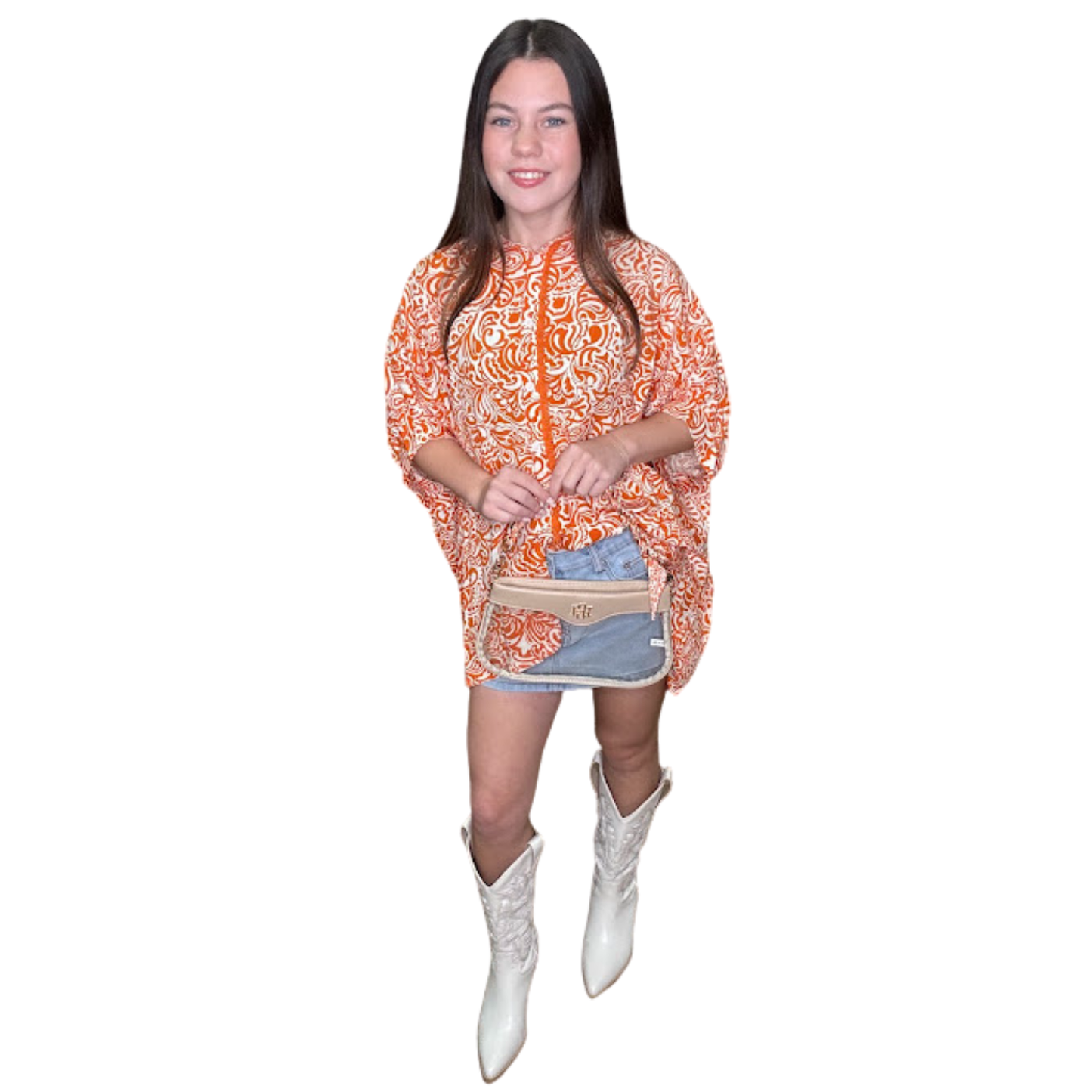 Paisley Oversized Blouse