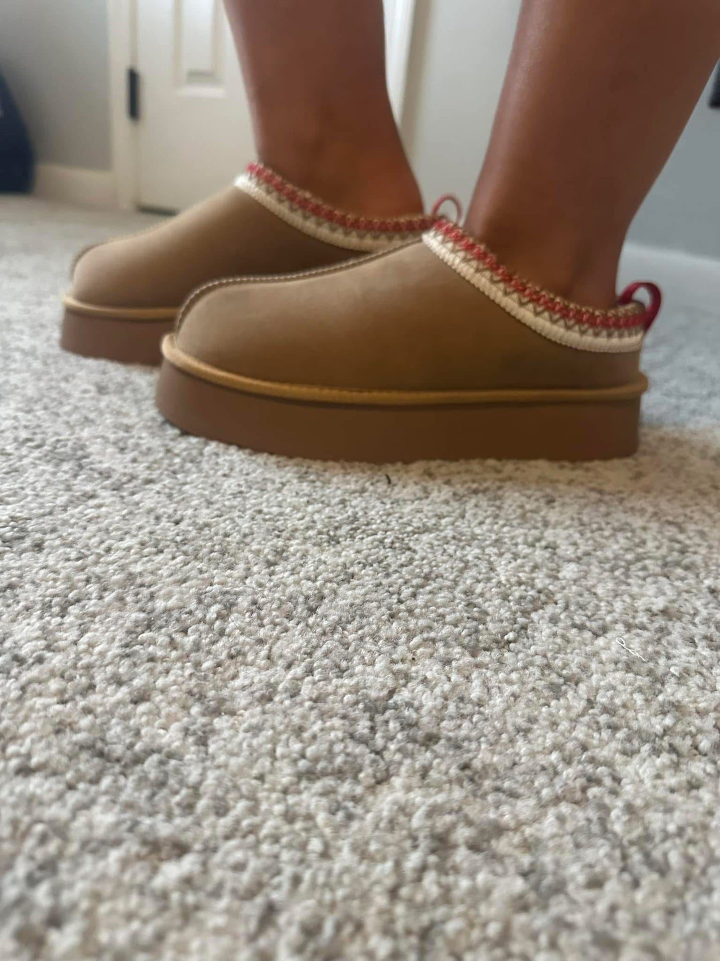 Cozy Platform Fur Lined Slippers