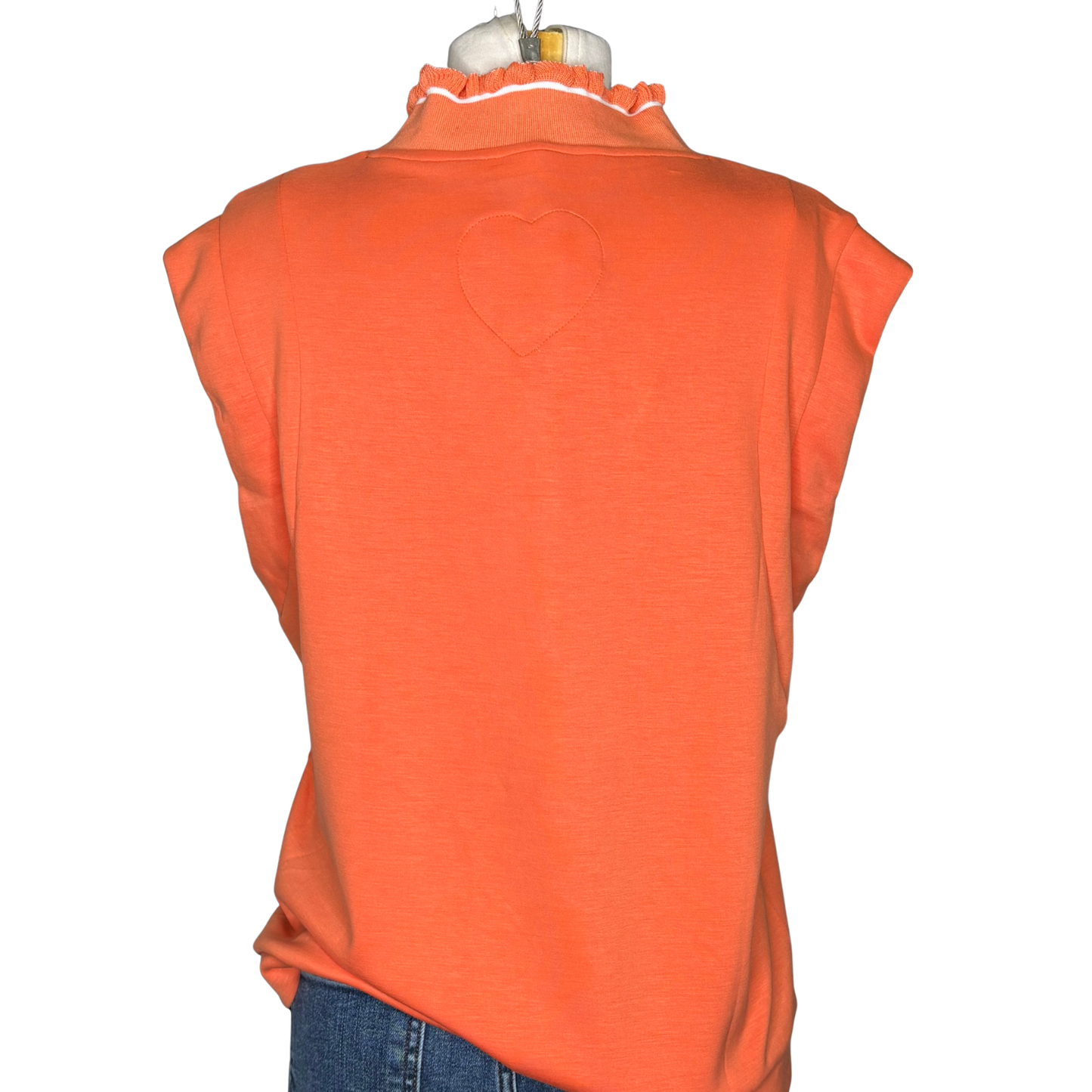 Ruffle V-Neck Top