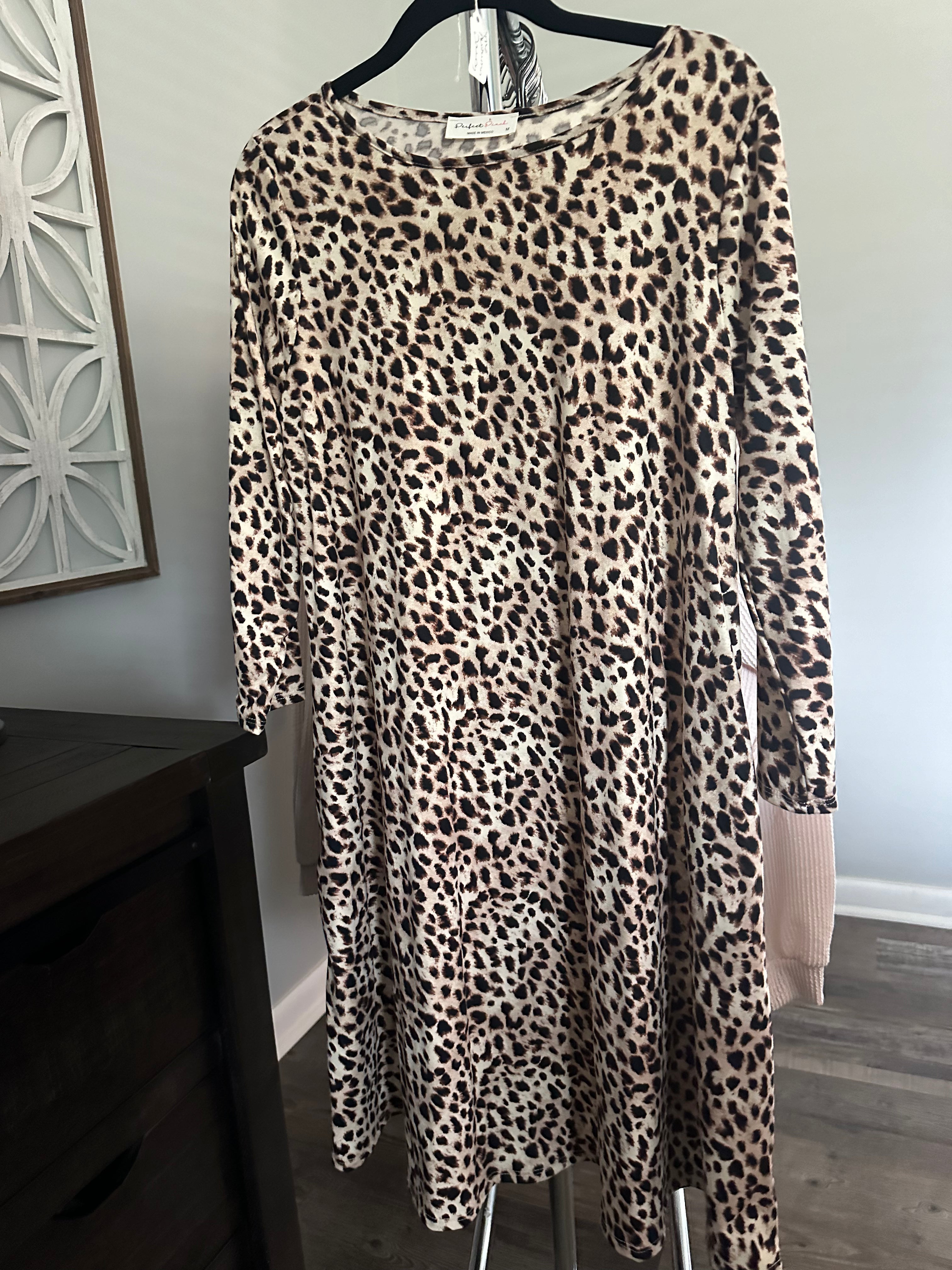 Leopard Print Dress