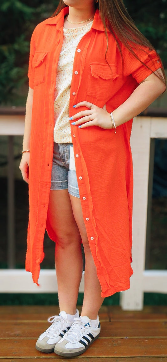 Game Day Shirt Dress