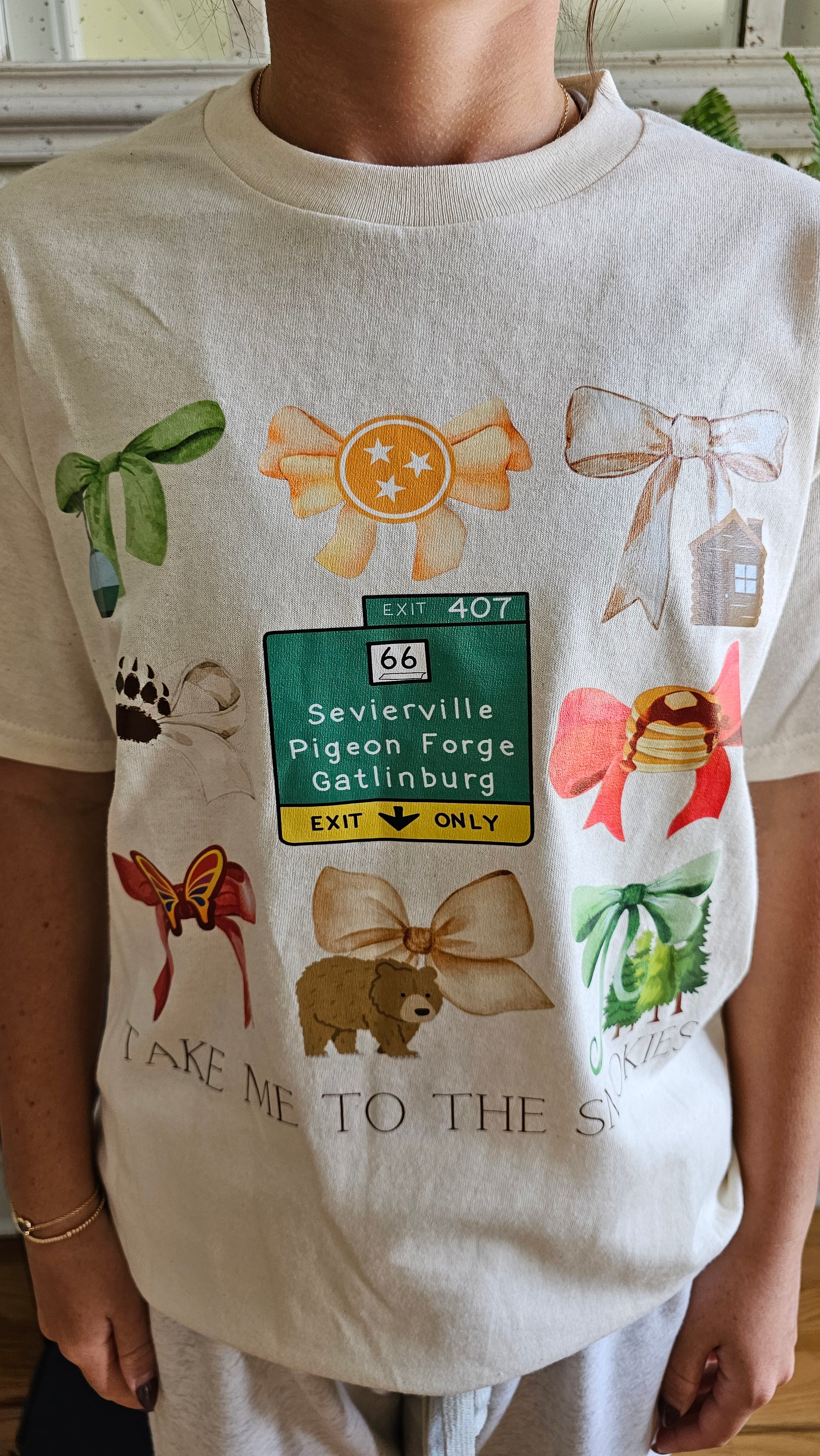 "Take Me to the Smokies" Tee