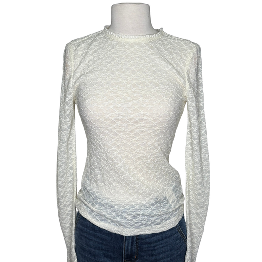 Floral Stretch Lace Top