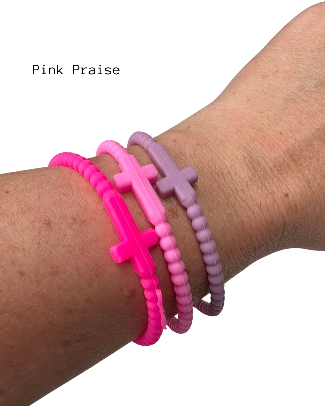 Faith Mini Stack Cross Bracelet