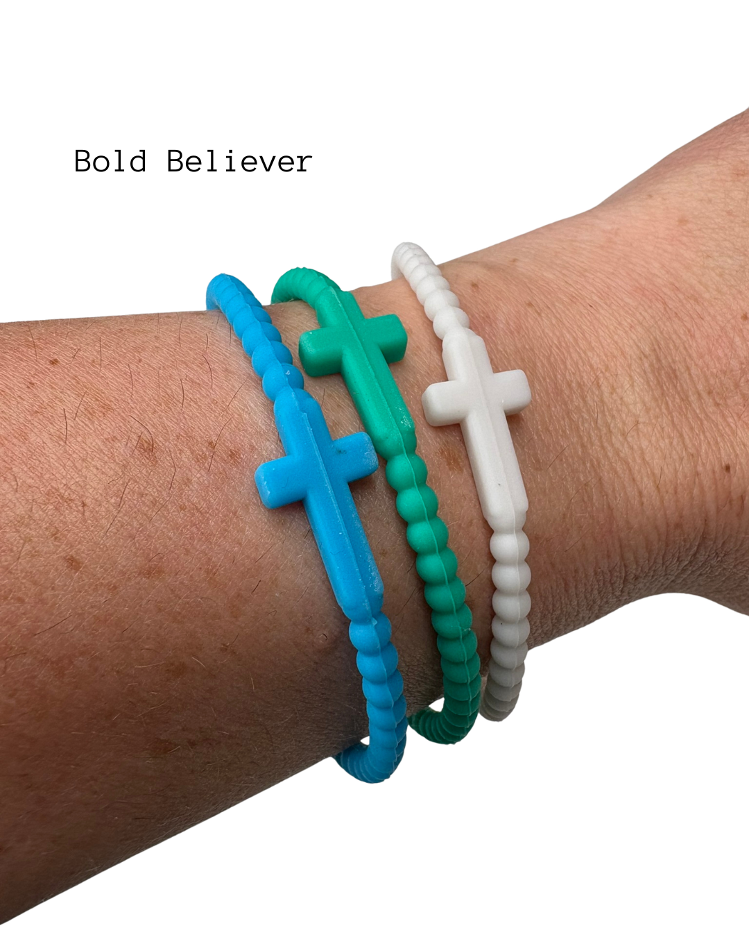 Faith Mini Stack Cross Bracelet