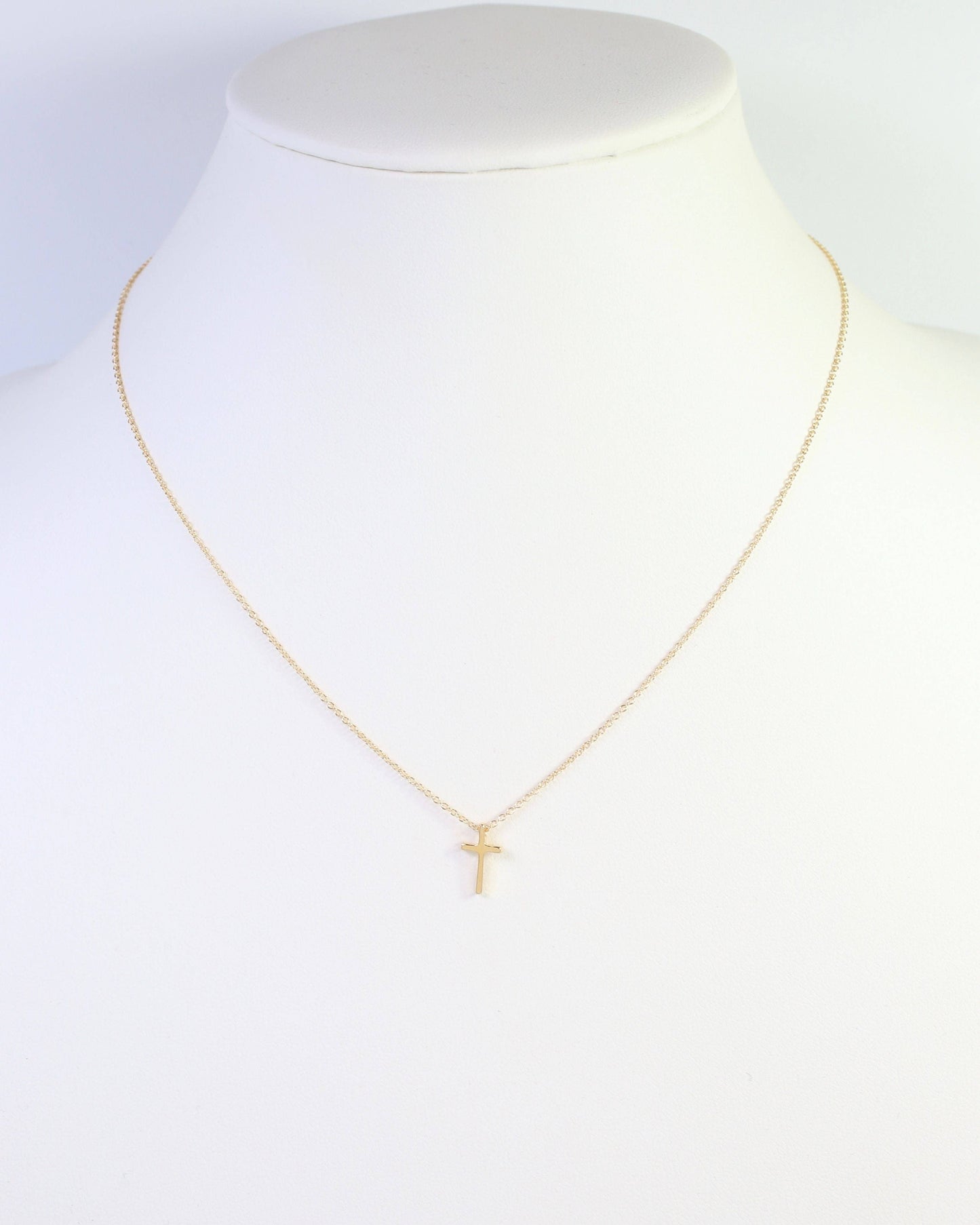 Abide Cross Necklace