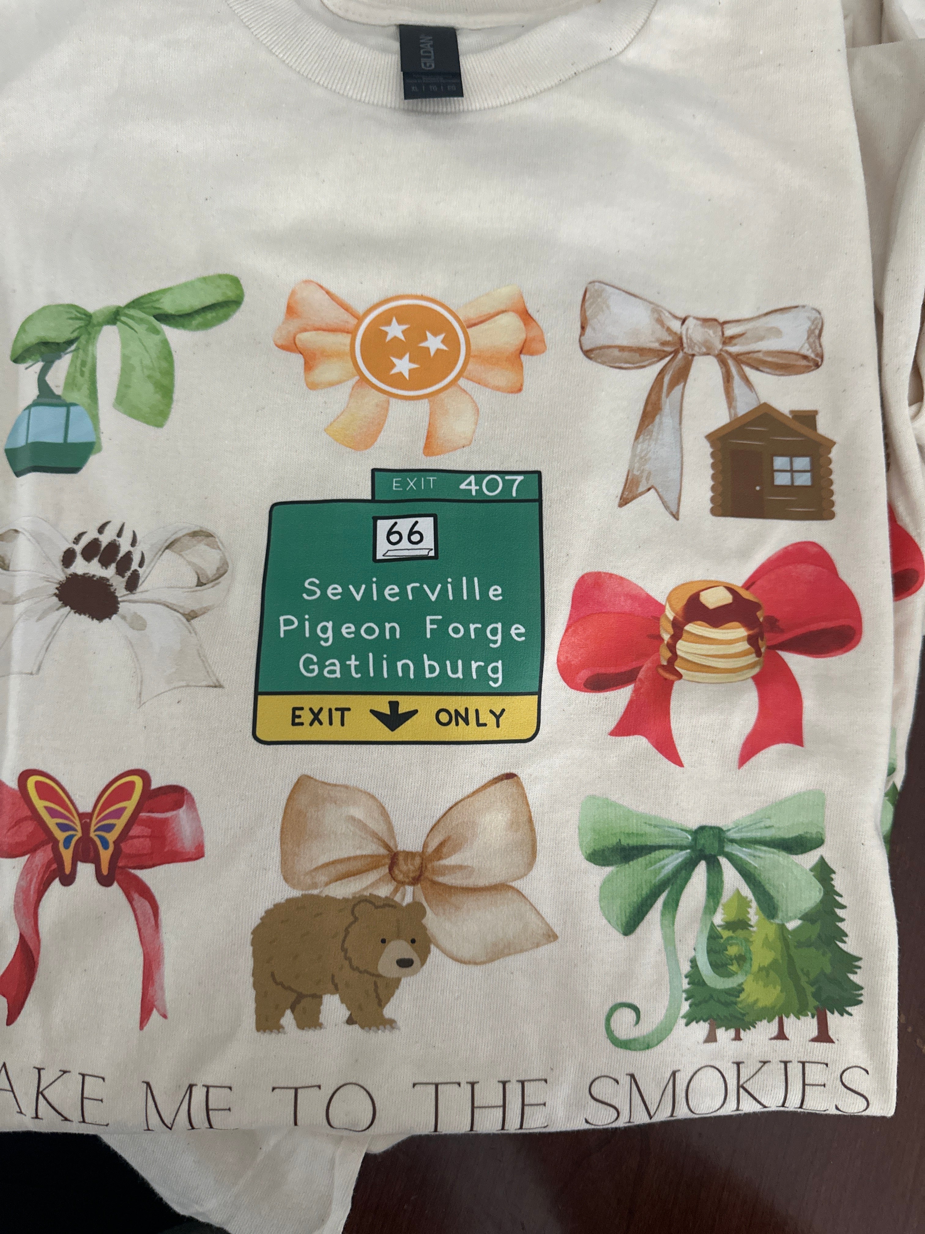 "Take Me to the Smokies" Tee
