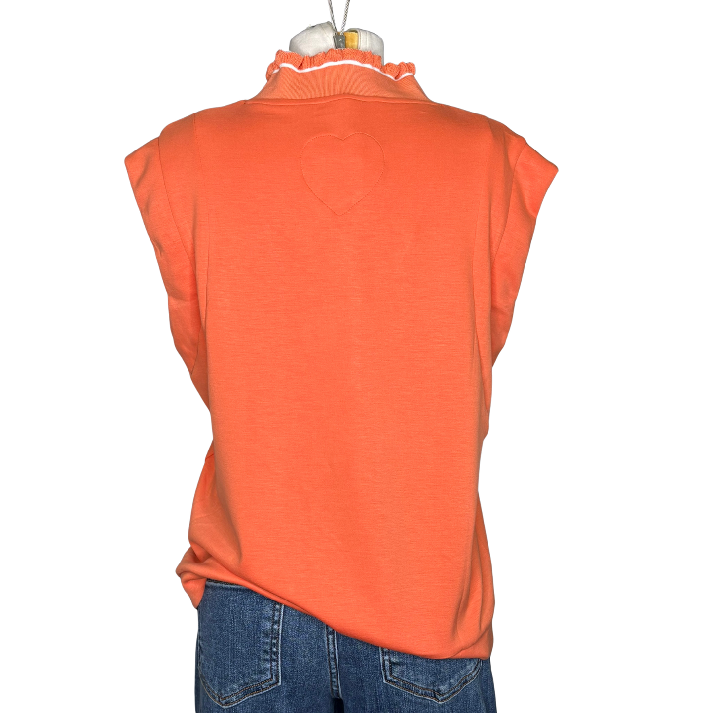 Ruffle V-Neck Top