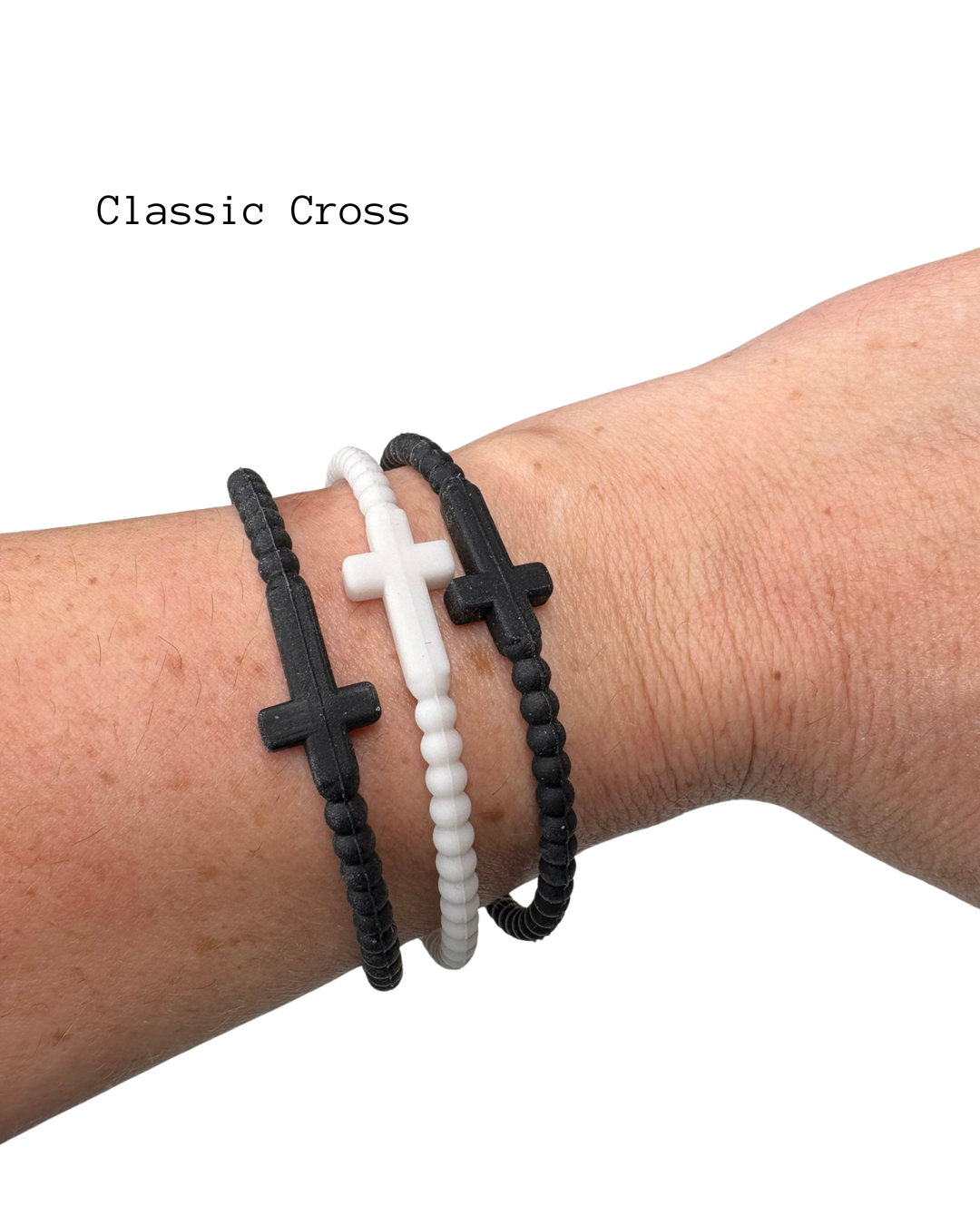 Faith Mini Stack Cross Bracelet