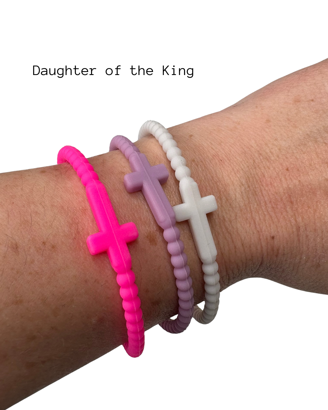 Faith Mini Stack Cross Bracelet