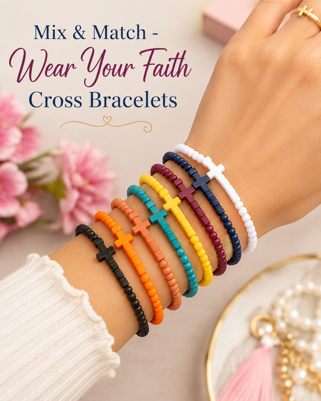 Cross Bracelet