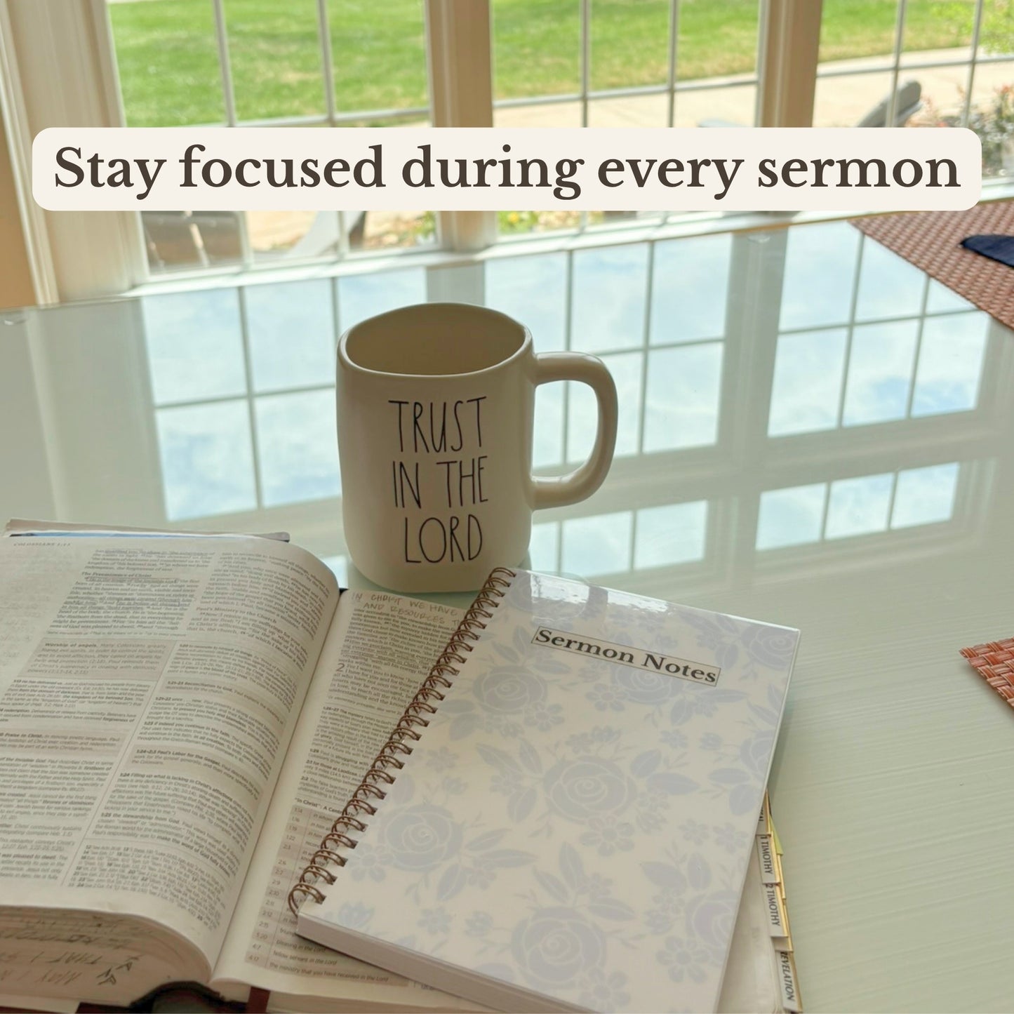 Sermon Notes Journal for Teens & Adults