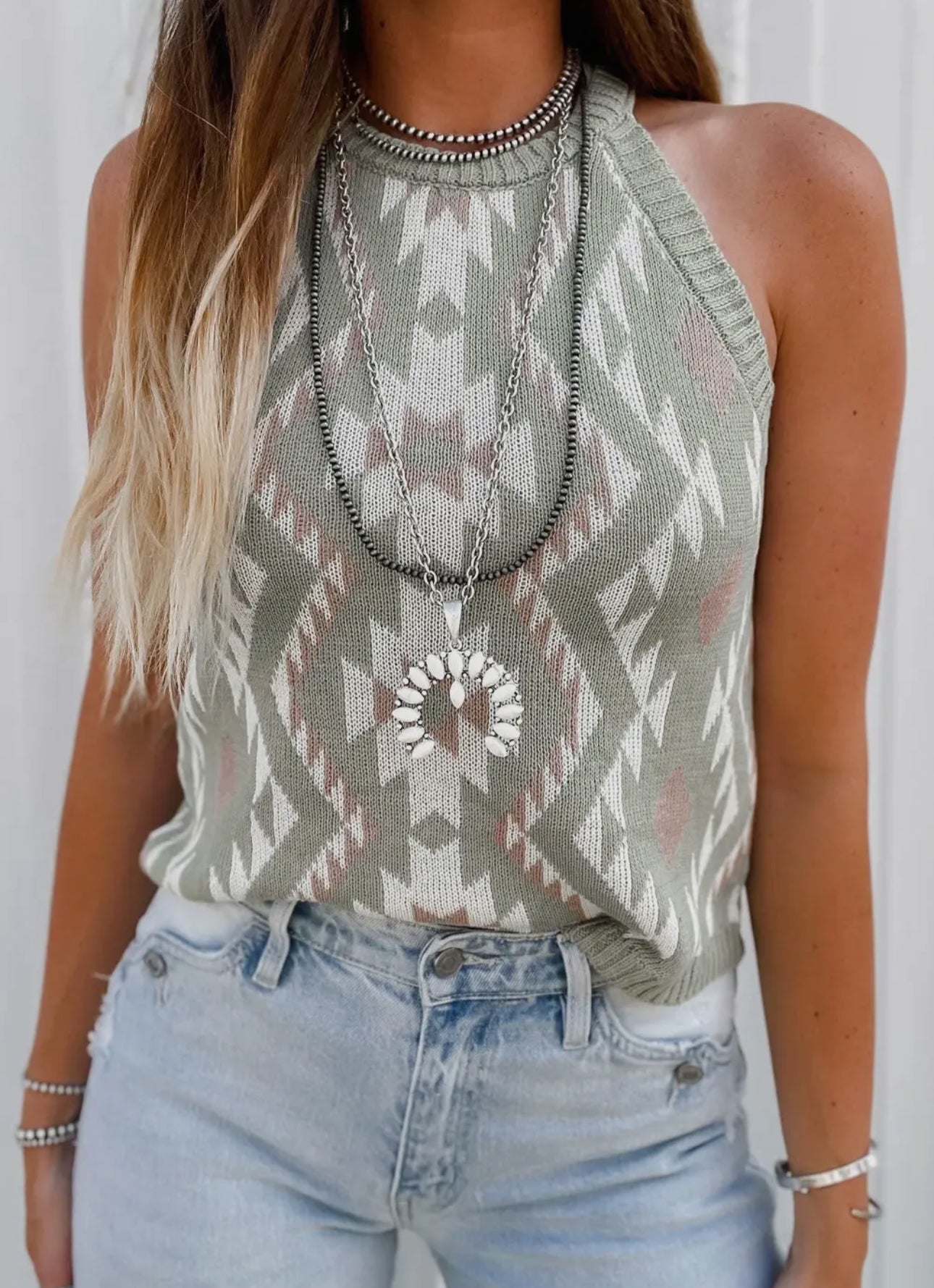 Knit Sweater Tank