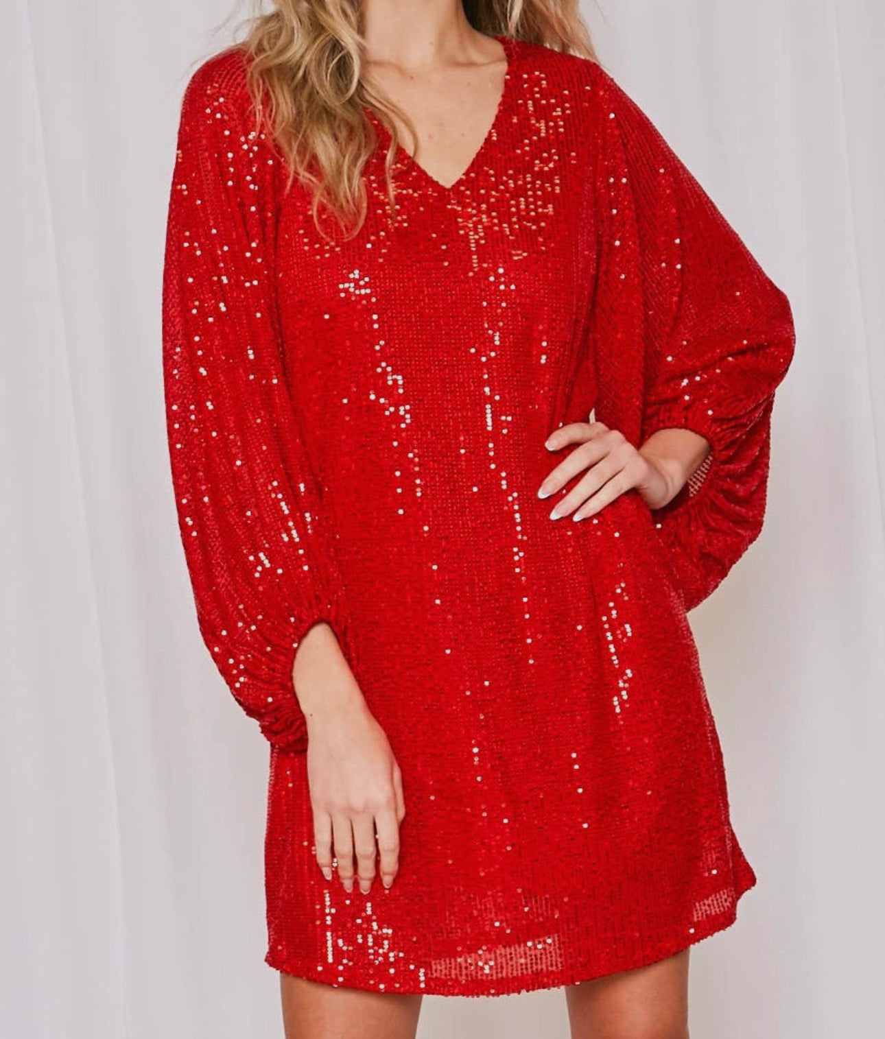 Sequin Mini Dress