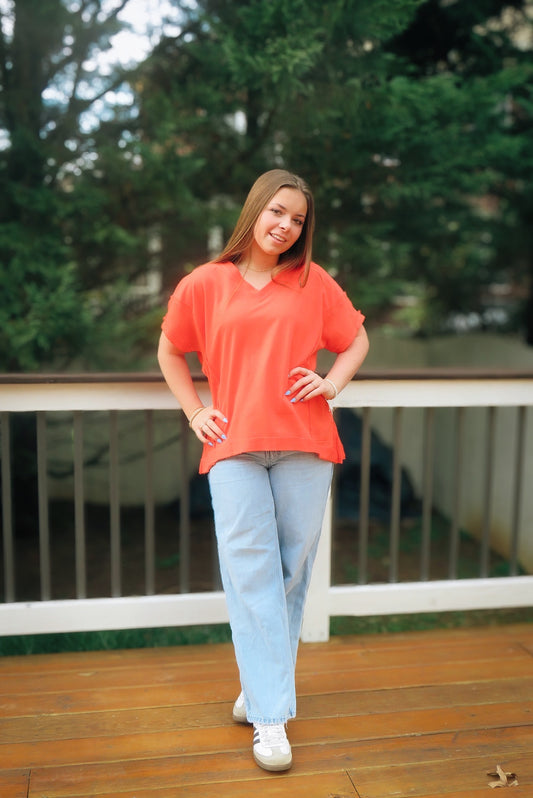 Everyday V-Neck Top
