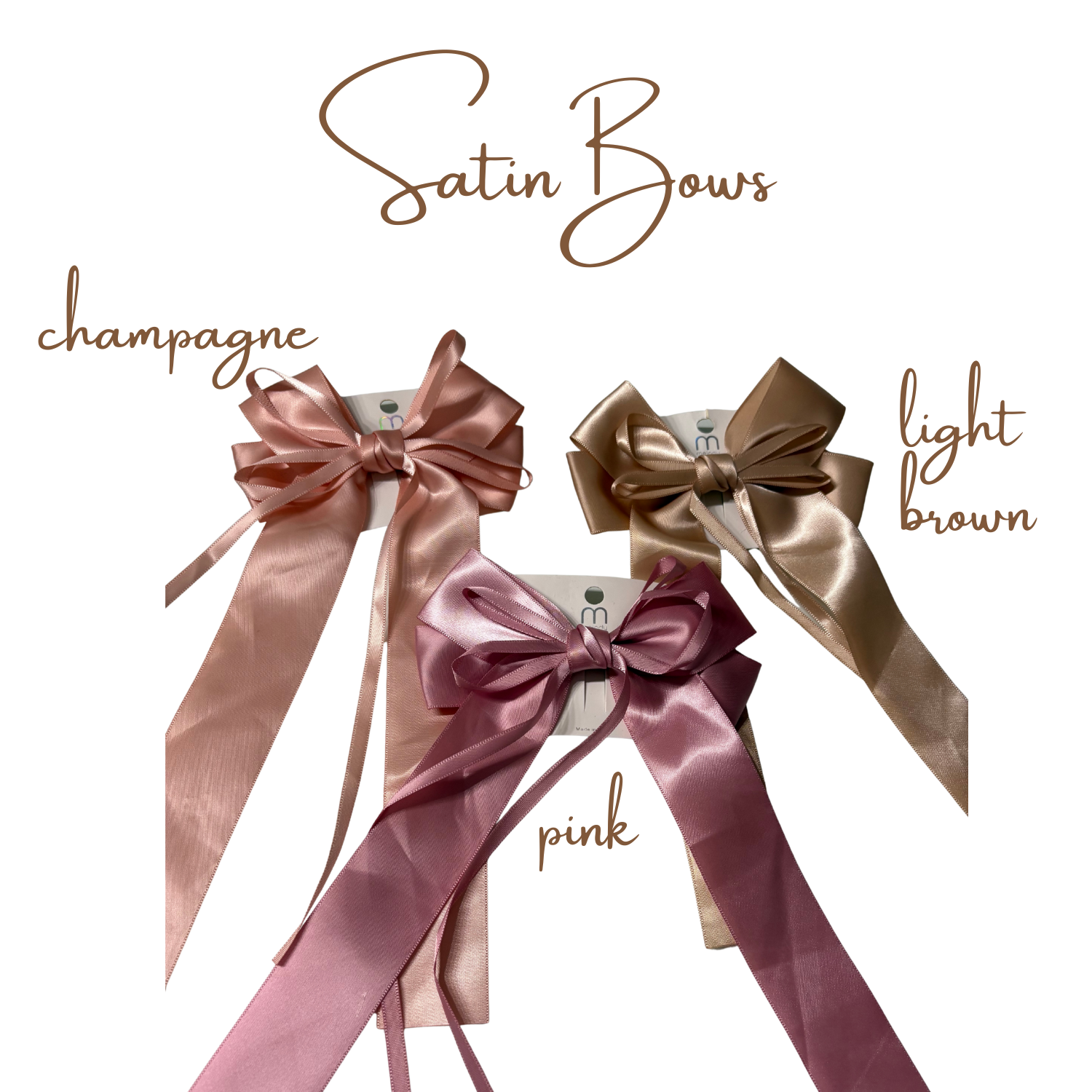 Classic Satin Bow