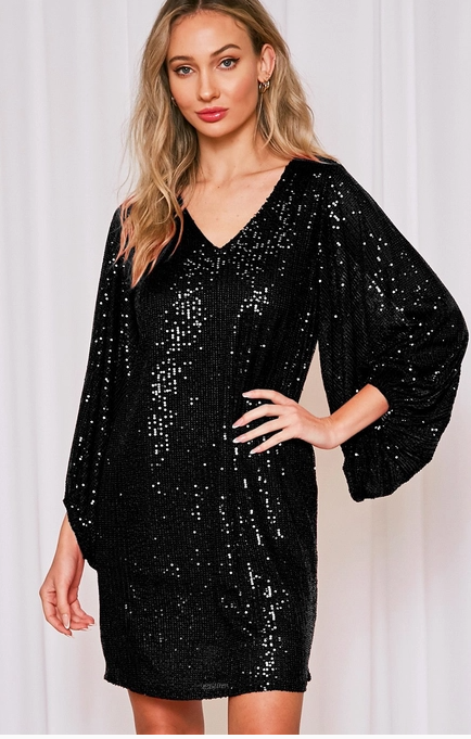 Sequin Mini Dress