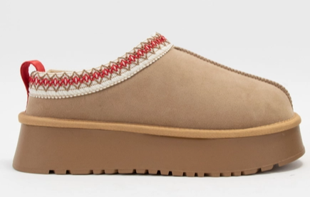 Cozy Platform Fur Lined Slippers