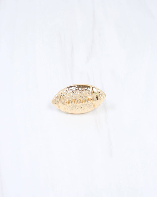 Gold Football Scarf Slide