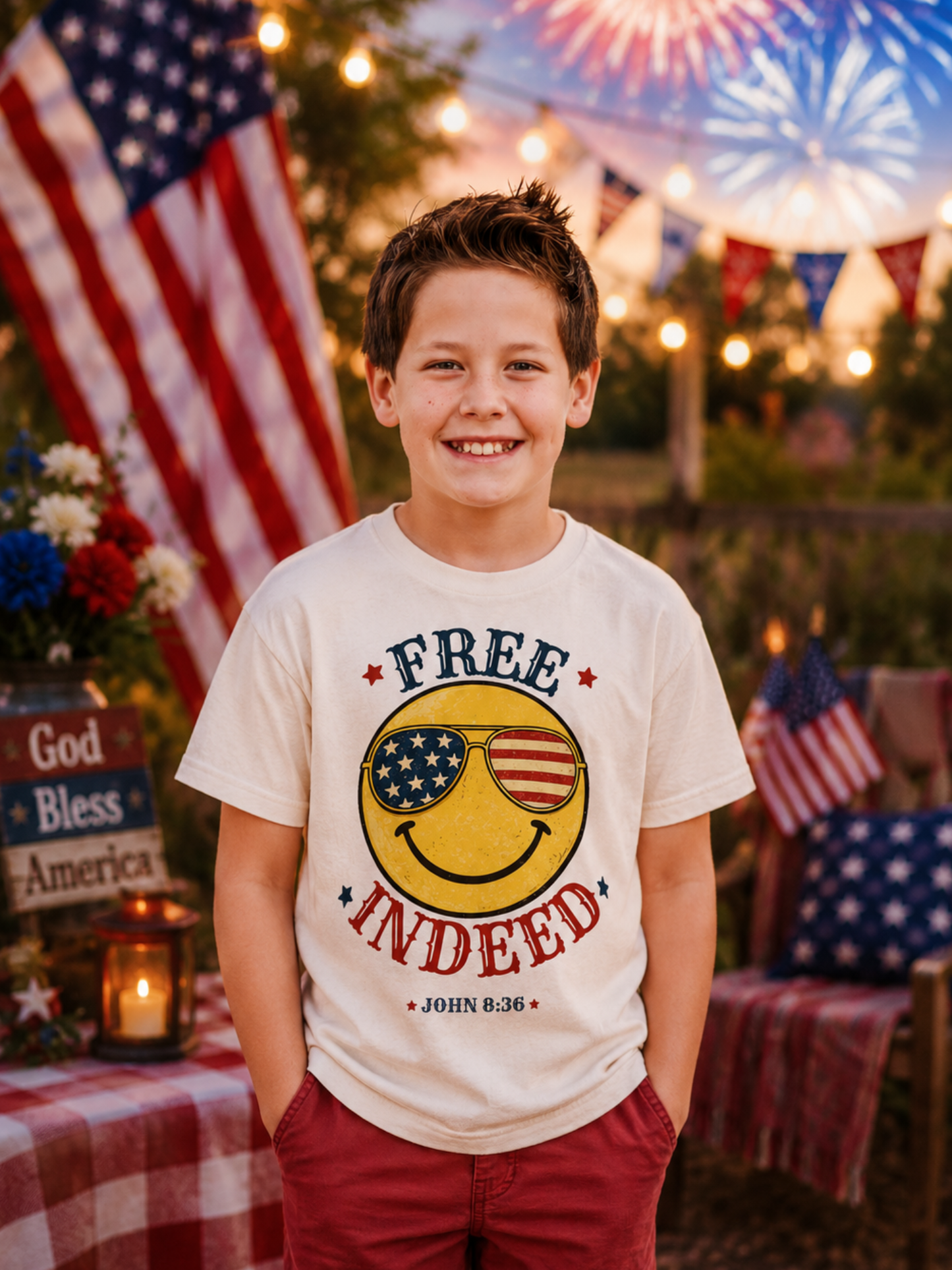 Free Indeed Tee | John 8:36