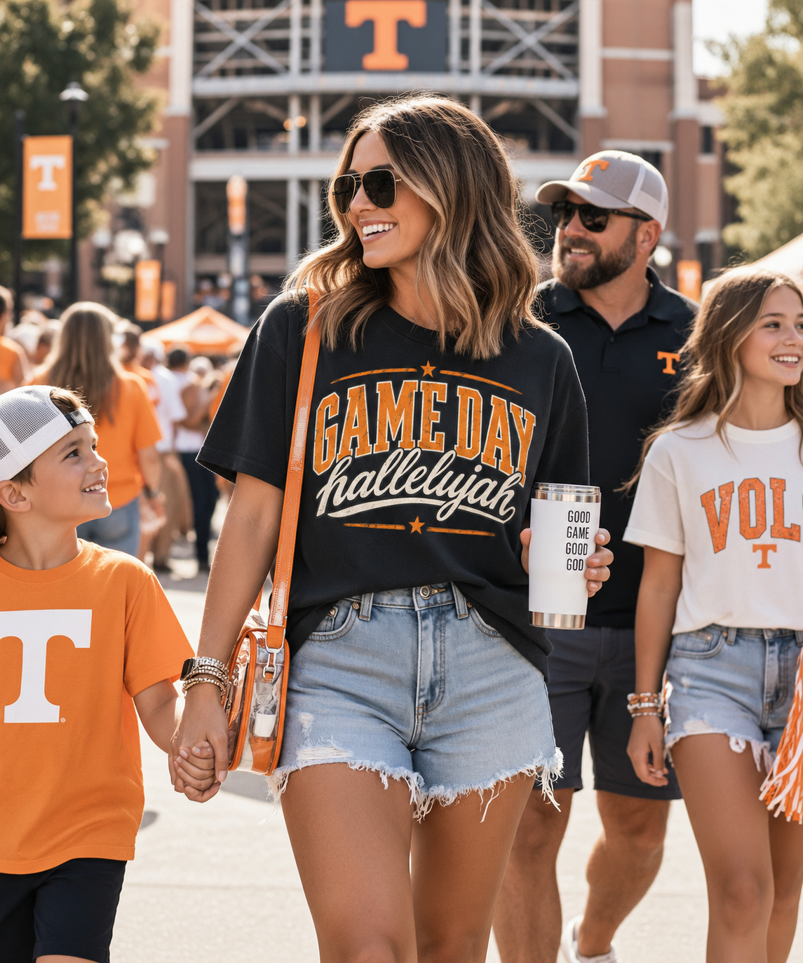 Game Day Hallelujah Graphic Tee