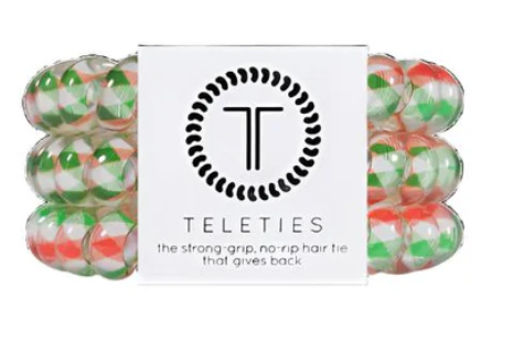 Teleties Large Hair Ties, 3-pk
