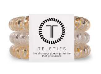 Teleties Large Hair Ties, 3-pk
