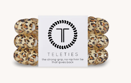 Teleties Large Hair Ties, 3-pk